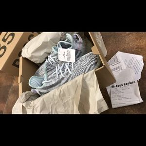 Yeezy boost blue tint